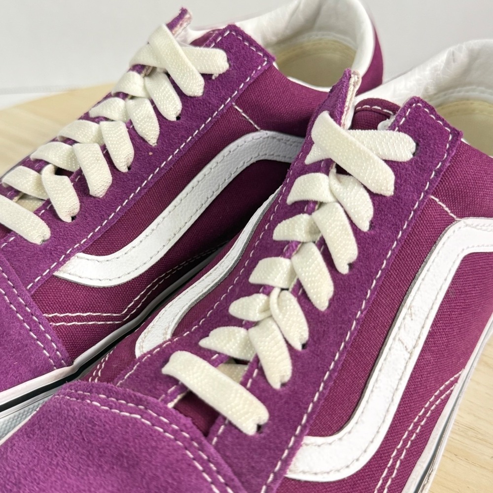 Vans Old Skool Men's Sneakers Color Theory Dark Purple Skater Low-Top Shoes Sz 7 - Picture 12 of 16